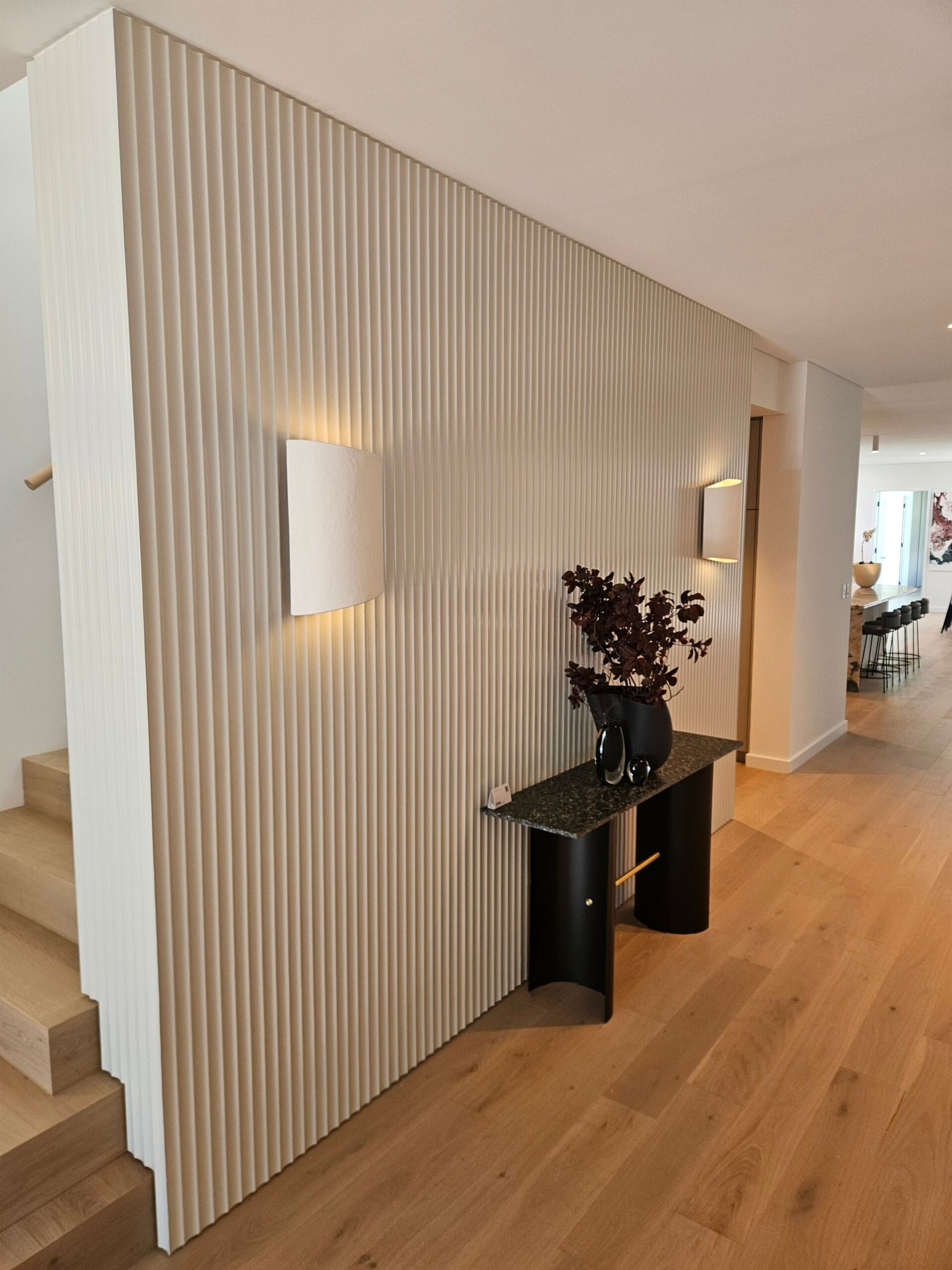 Inside house painting completed by residential painters