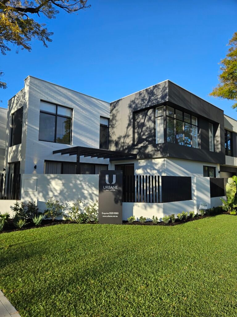 Painted brick home with smooth protective coatings