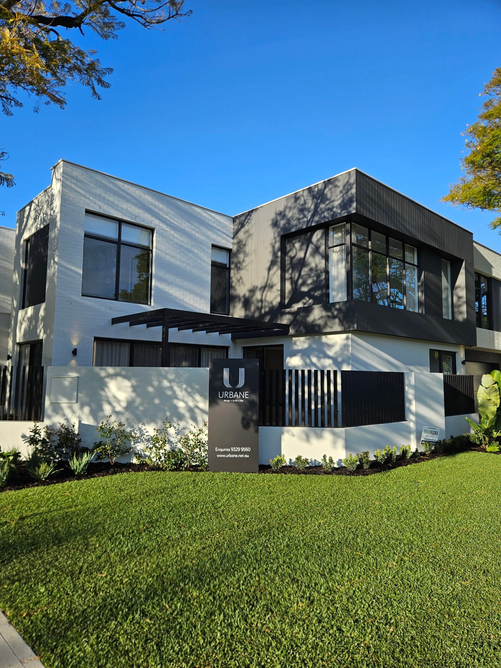 Painted brick home with smooth protective coatings